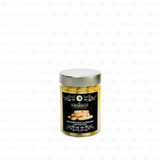 Espárragos con adobo de mostaza de El Navarrico