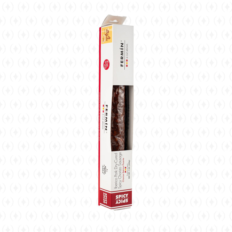 Spicy Chorizo Iberico Sausage 7oz by Fermin